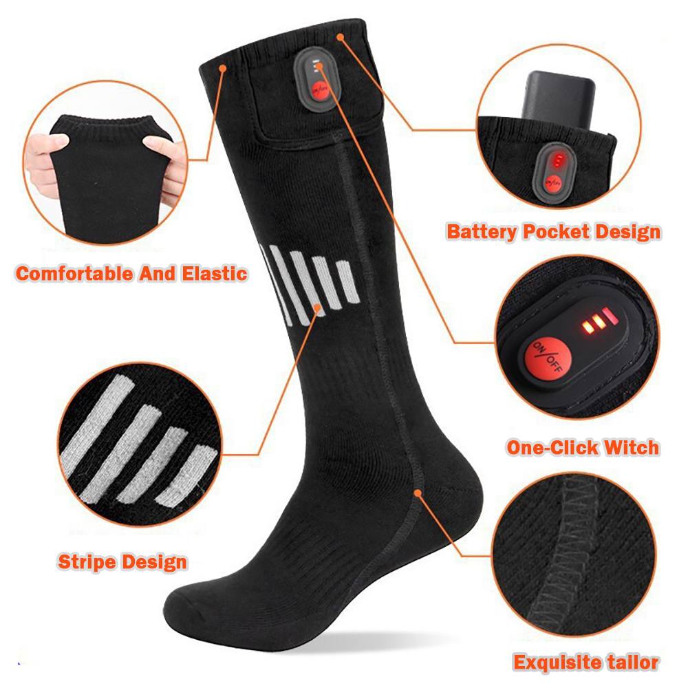 Winter Heated Socks With Batte - مراجعة Sock Organizer Tray وسعره