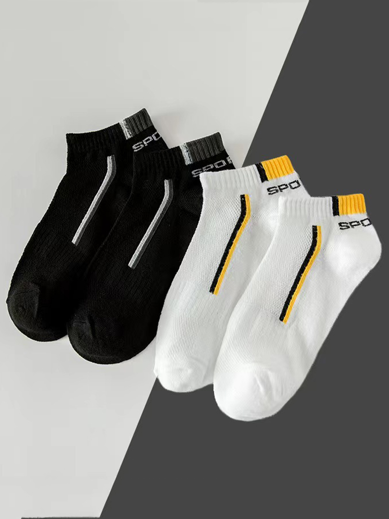 5Pair Men's Anti-Slip Ankle Bo - مراجعة Ankle Sock Low Cut وسعره