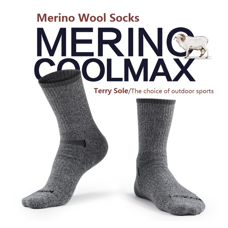 MEIKAN Men Merino Wool Socks C - مراجعة Wool Hiking Sock وسعره