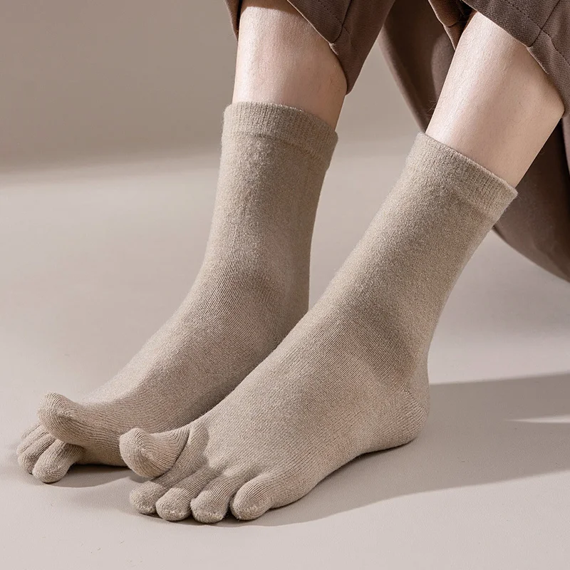 Mans Wool Five Finger Socks Sh - مراجعة Thermal Sock Winter وسعره