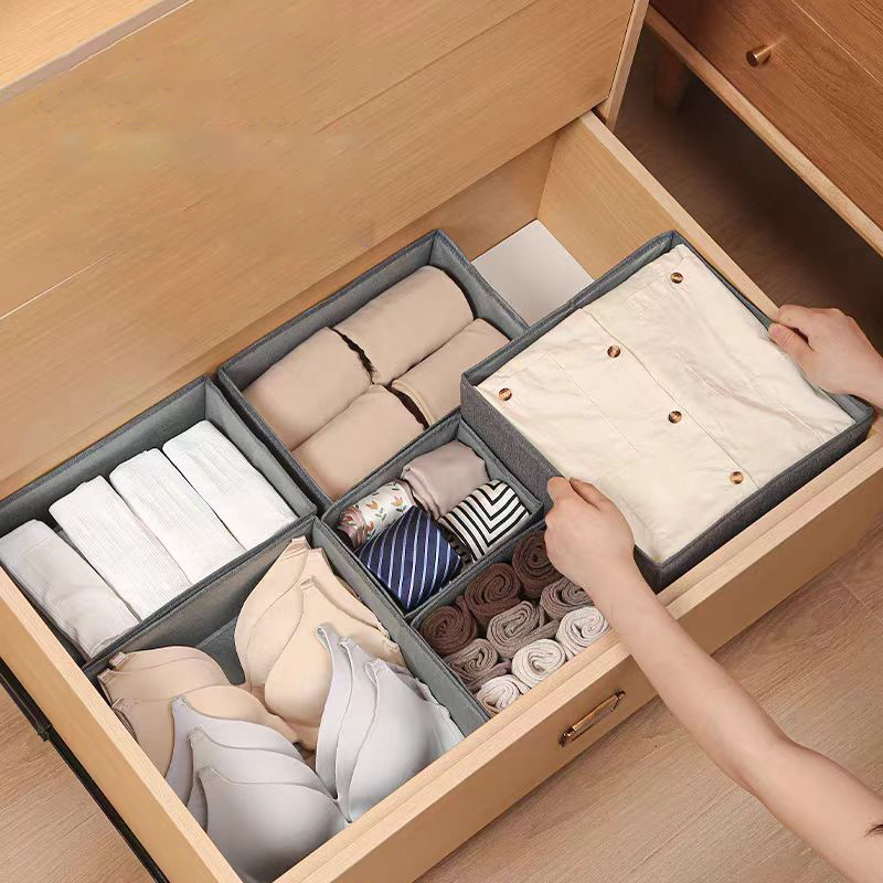 Drawer Organizer Non-woven Fab - مراجعة Sock Organizer Tray وسعره