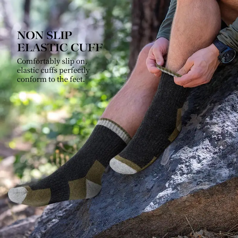 Winter Merino Wool Socks Thick - مراجعة Wool Hiking Sock وسعره