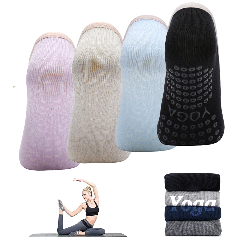 Ladies Non-Slip Pilates Socks  - مراجعة No Show Sock Women وسعره
