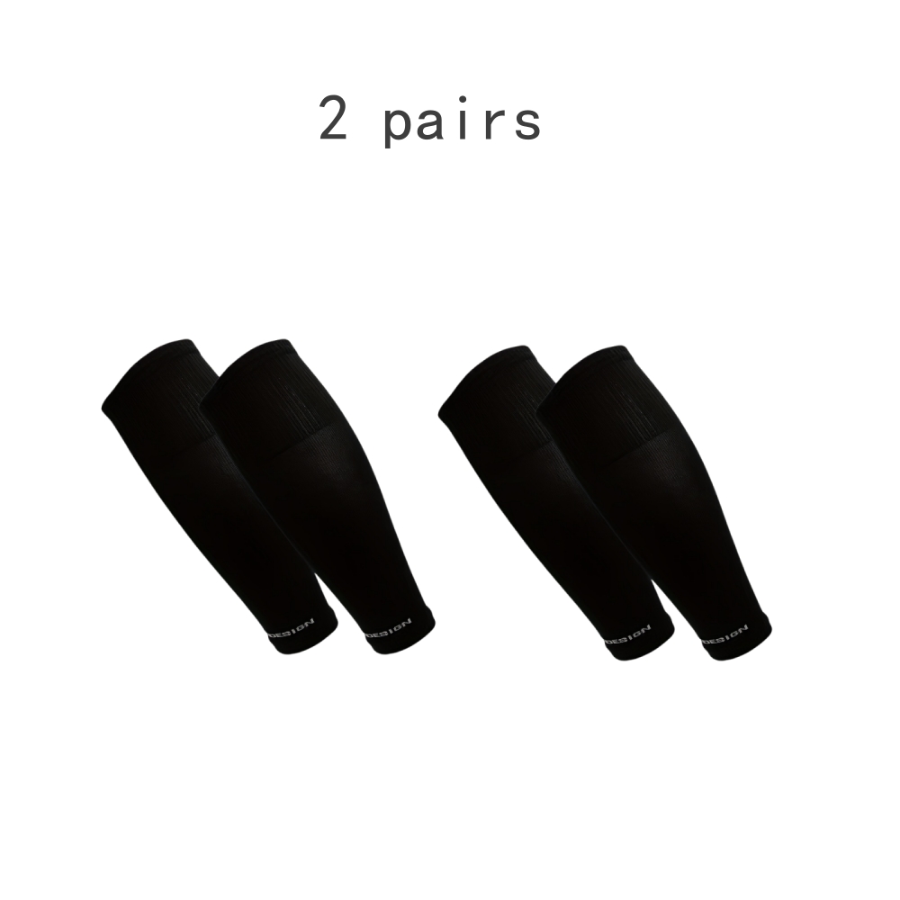 2 pairs of sports leg guards,  - مراجعة Compression Sleeve Calf وسعره