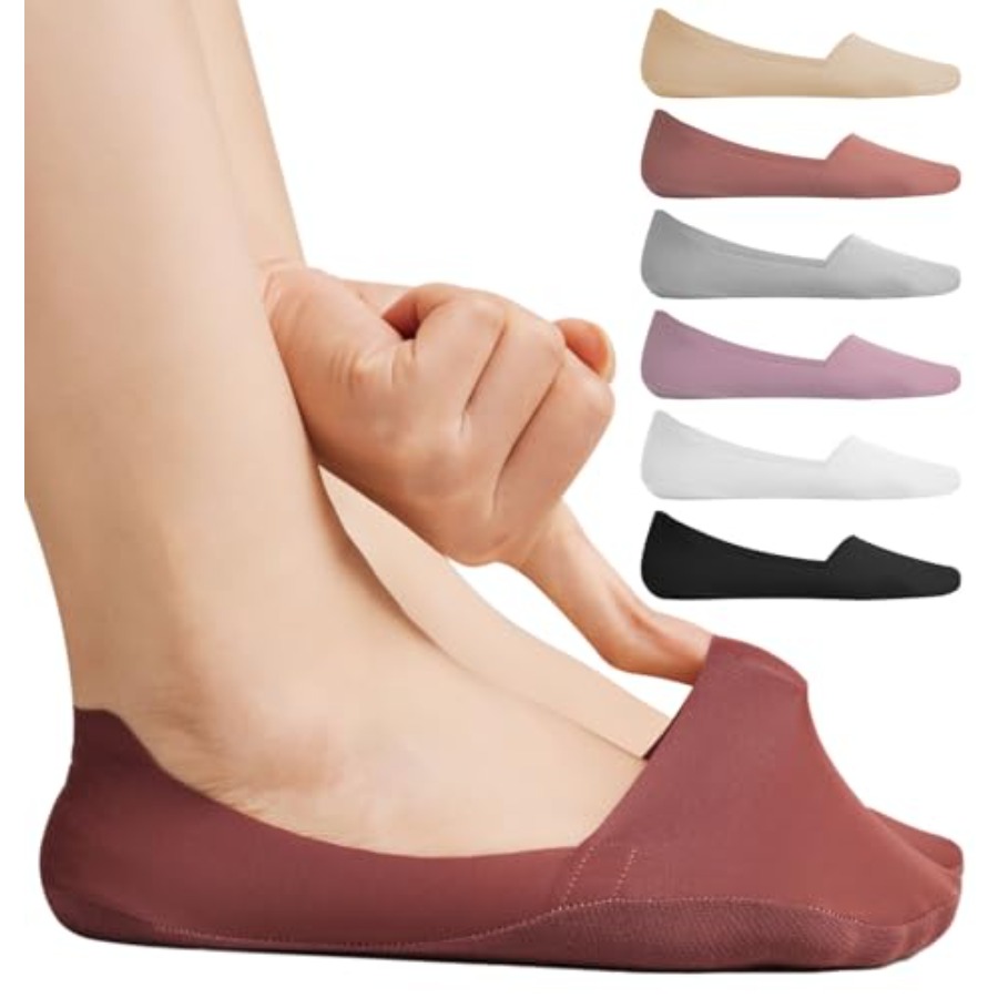 No Show Socks for Women, Non S - مراجعة Invisibility Sock Loafer وسعره