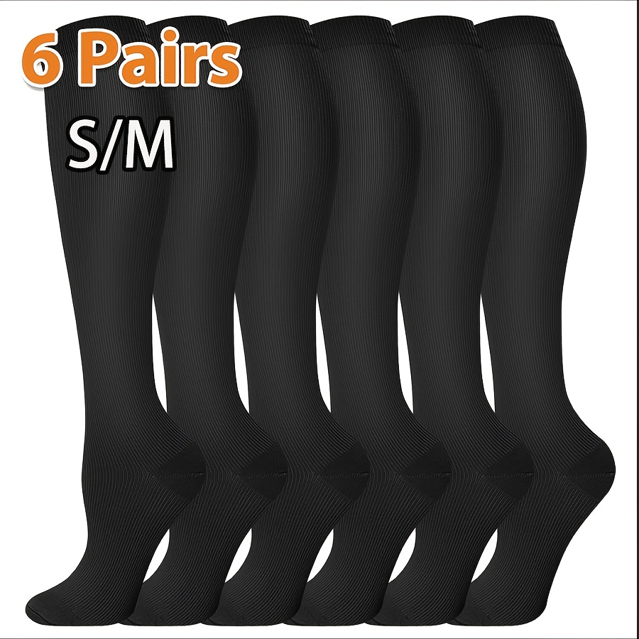6 Pairs Mid-Calf Compression S - مراجعة Wool Hiking Sock وسعره