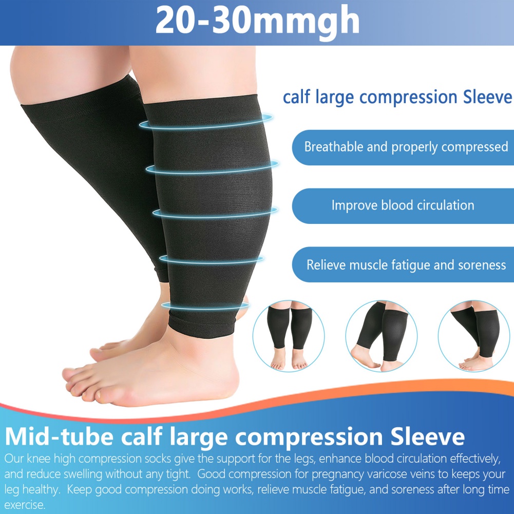 1 Pair Fitness Running Compres - مراجعة Compression Sleeve Calf وسعره