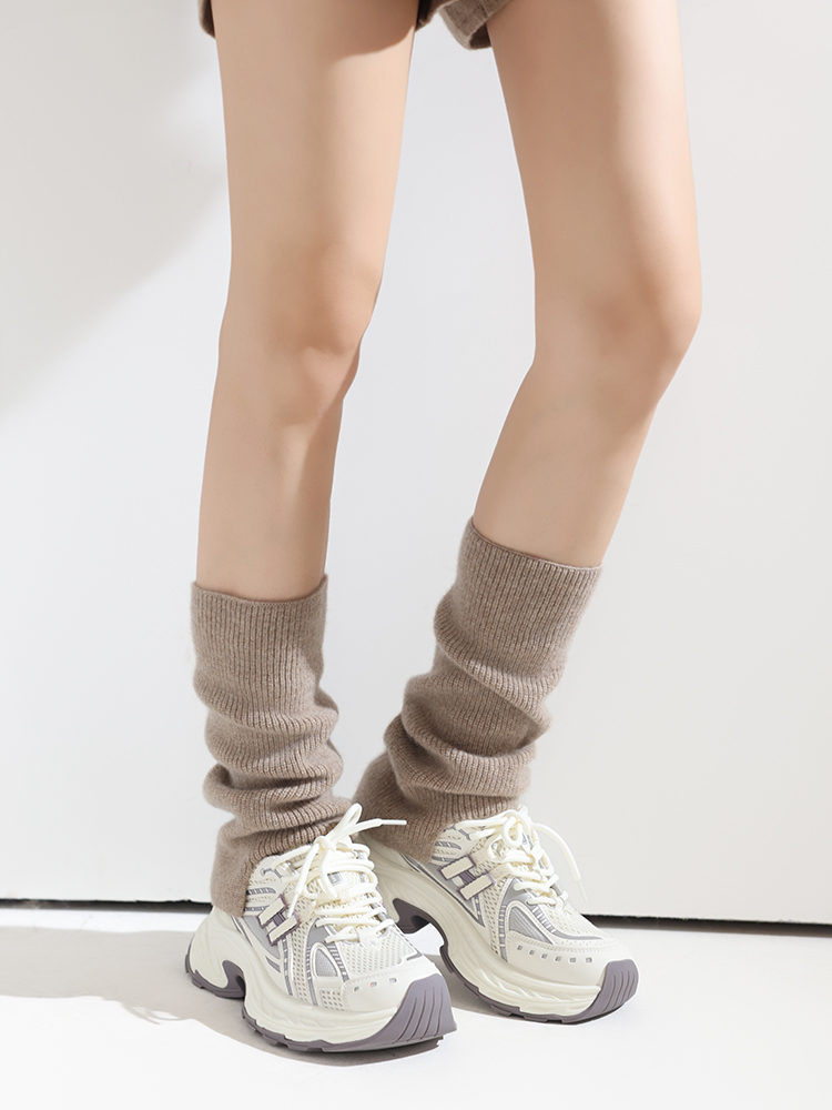100% Pure Cashmere Leg Warmers - مراجعة Boot Sock Slouchy وسعره