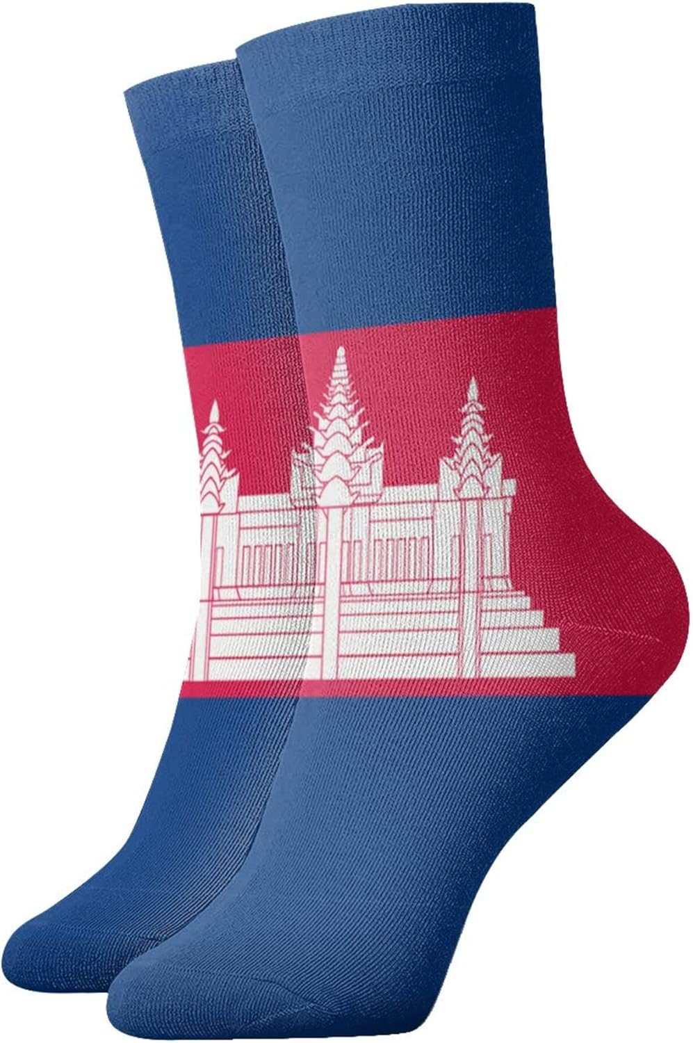 cambodian-flag Unisex Casual C - مراجعة Dress Sock Men وسعره
