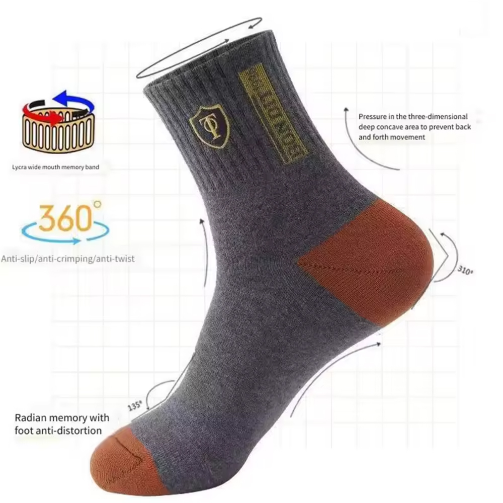 Men's 20-Pack Premium Thermal  - مراجعة Cotton Crew Sock Pack وسعره