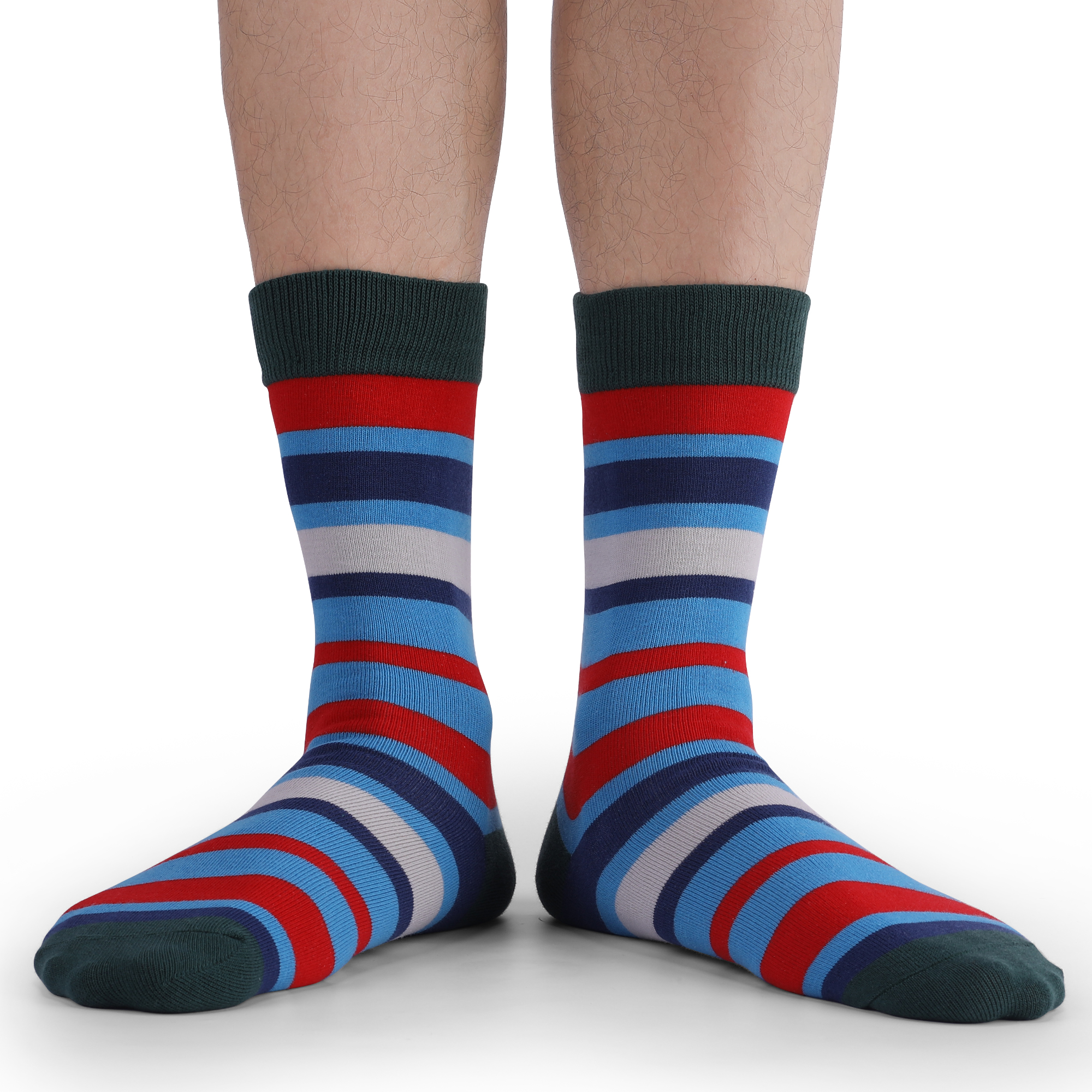 5Pairs Mens Fun Dress Socks, P - مراجعة Cotton Crew Sock Pack وسعره