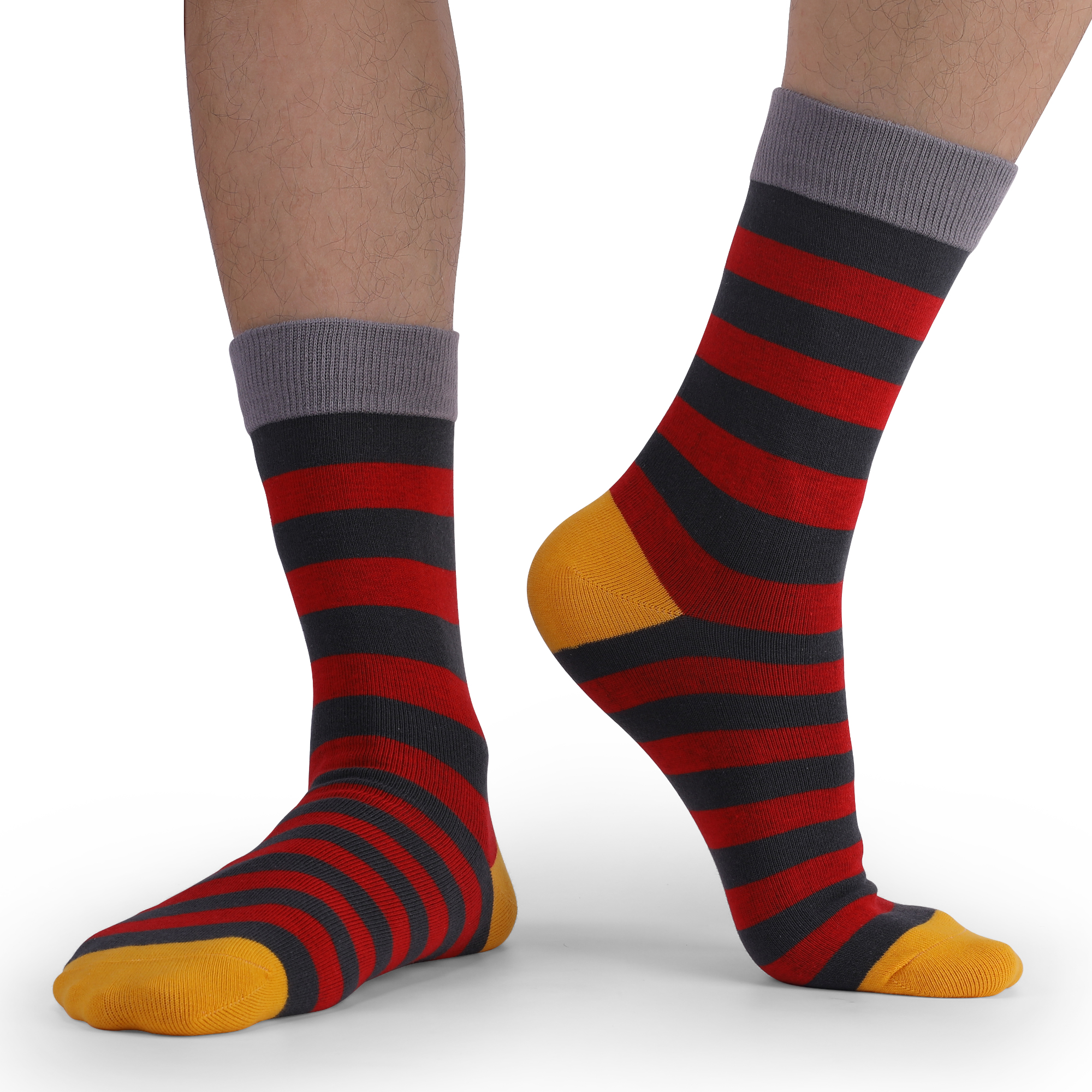 5Pairs Mens Fun Dress Socks, P - مراجعة Cotton Crew Sock Pack وسعره