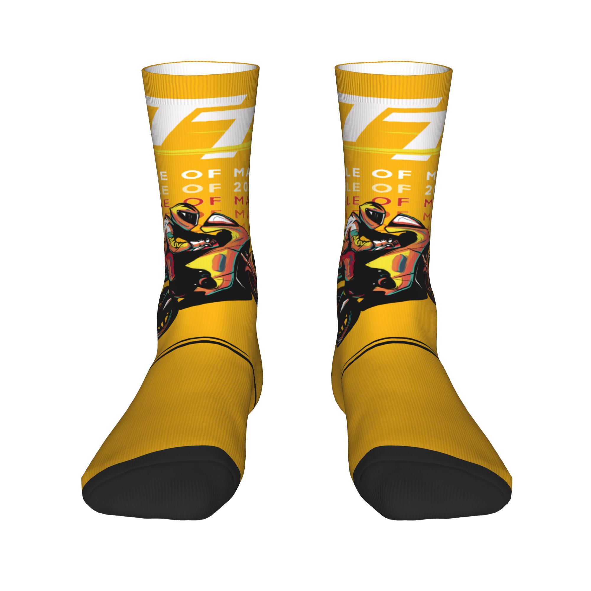 Custom Motorcycle Sports Isle  - مراجعة Dress Sock Men وسعره
