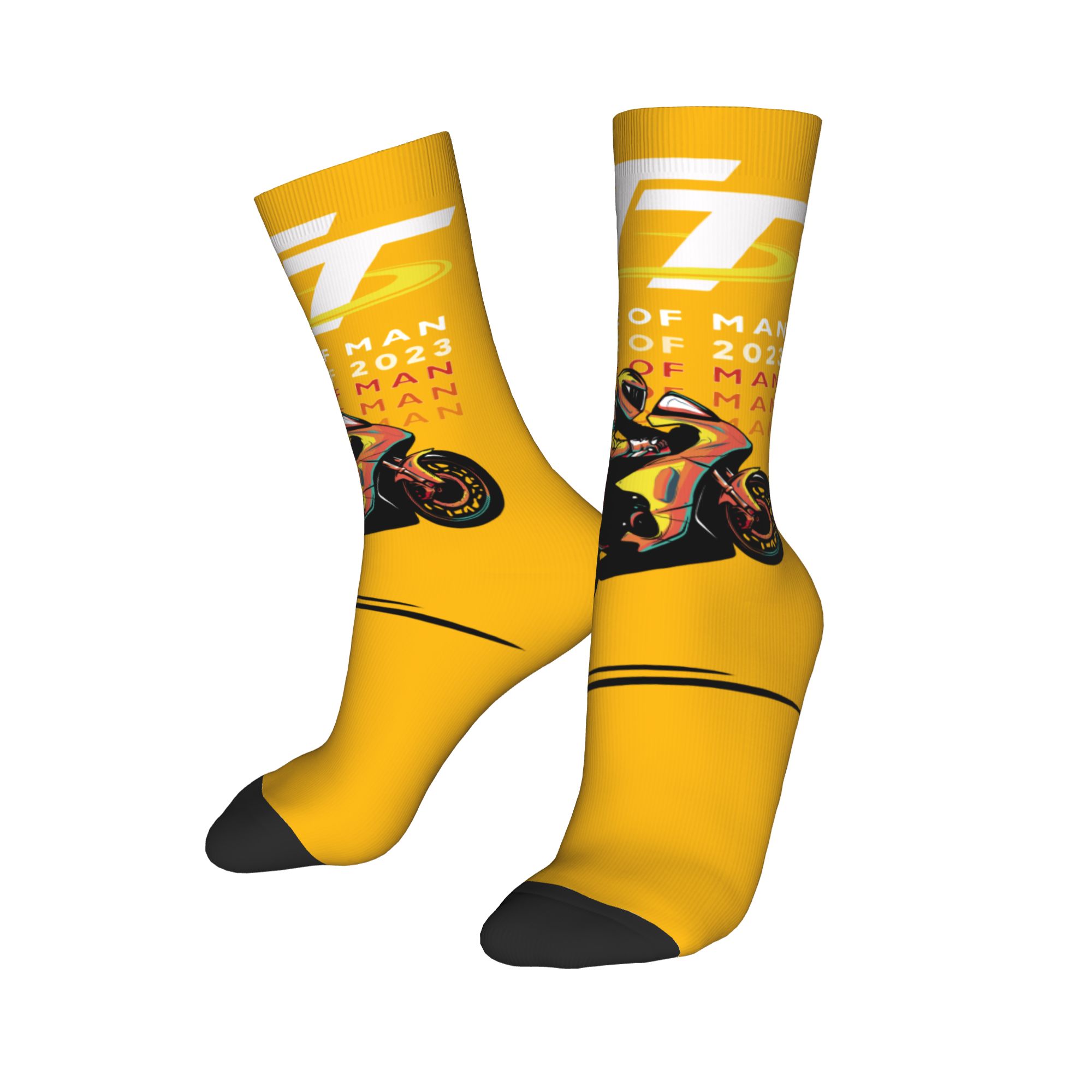 Custom Motorcycle Sports Isle  - مراجعة Dress Sock Men وسعره