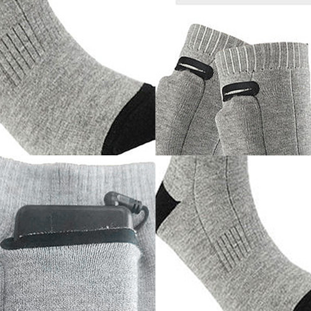 Heat Battery Electric Heated S - مراجعة Thermal Sock Winter وسعره