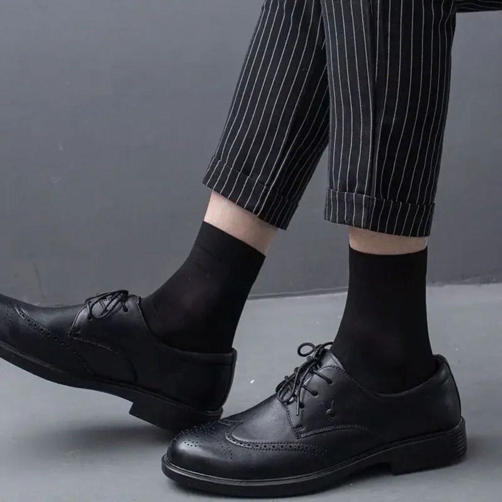 10pairs Fashion Breathable Men - مراجعة Silk Sock Bamboo وسعره