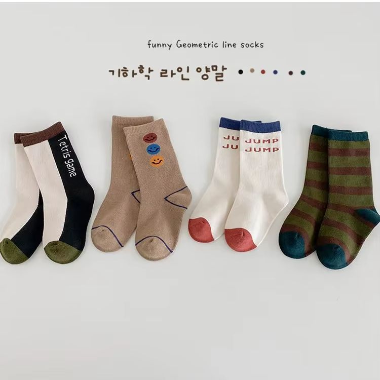 3-12T  Boys Socks Spring Fashi - مراجعة Cotton Crew Sock Pack وسعره