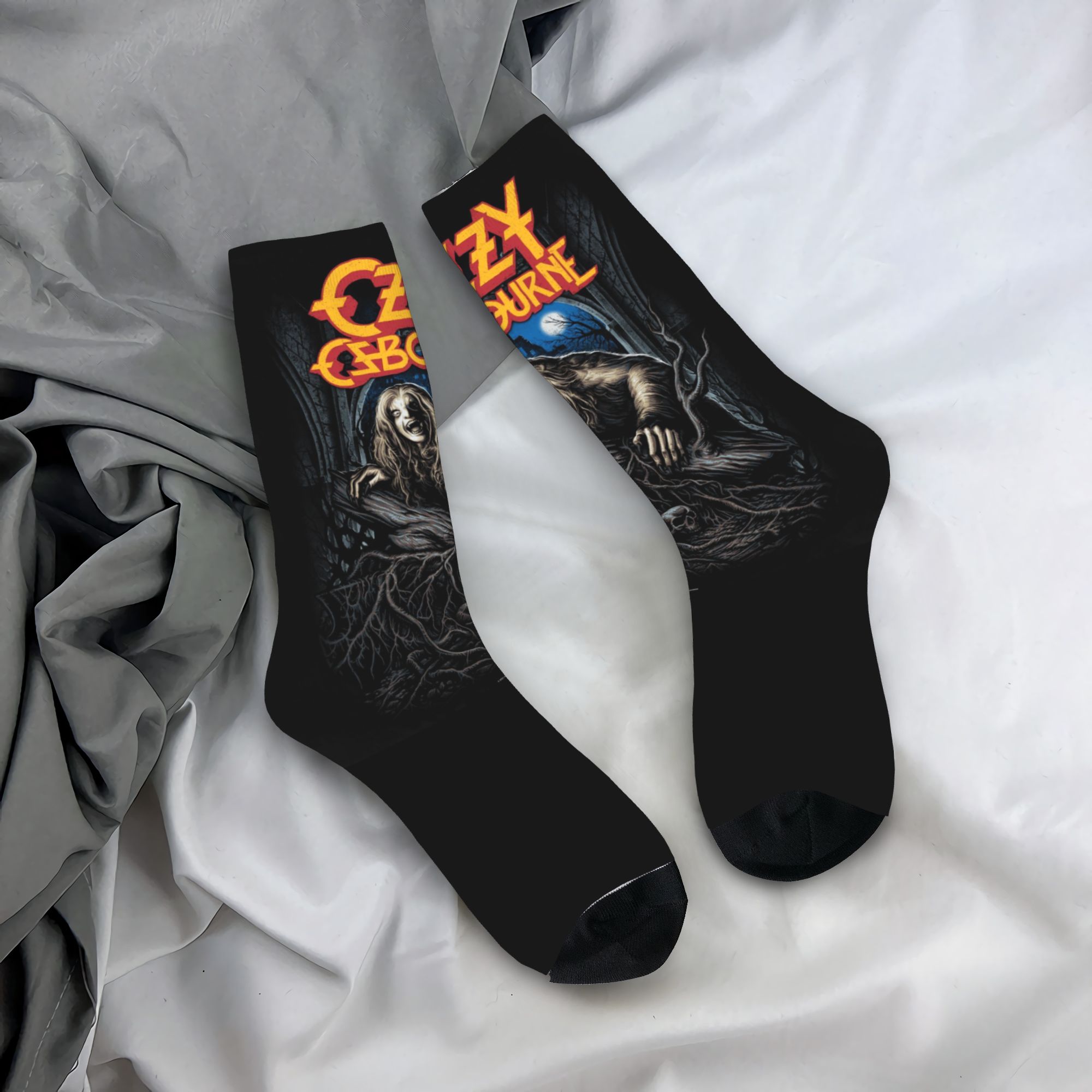 Custom Ozzy Osbourne Prince Of - مراجعة Dress Sock Men وسعره