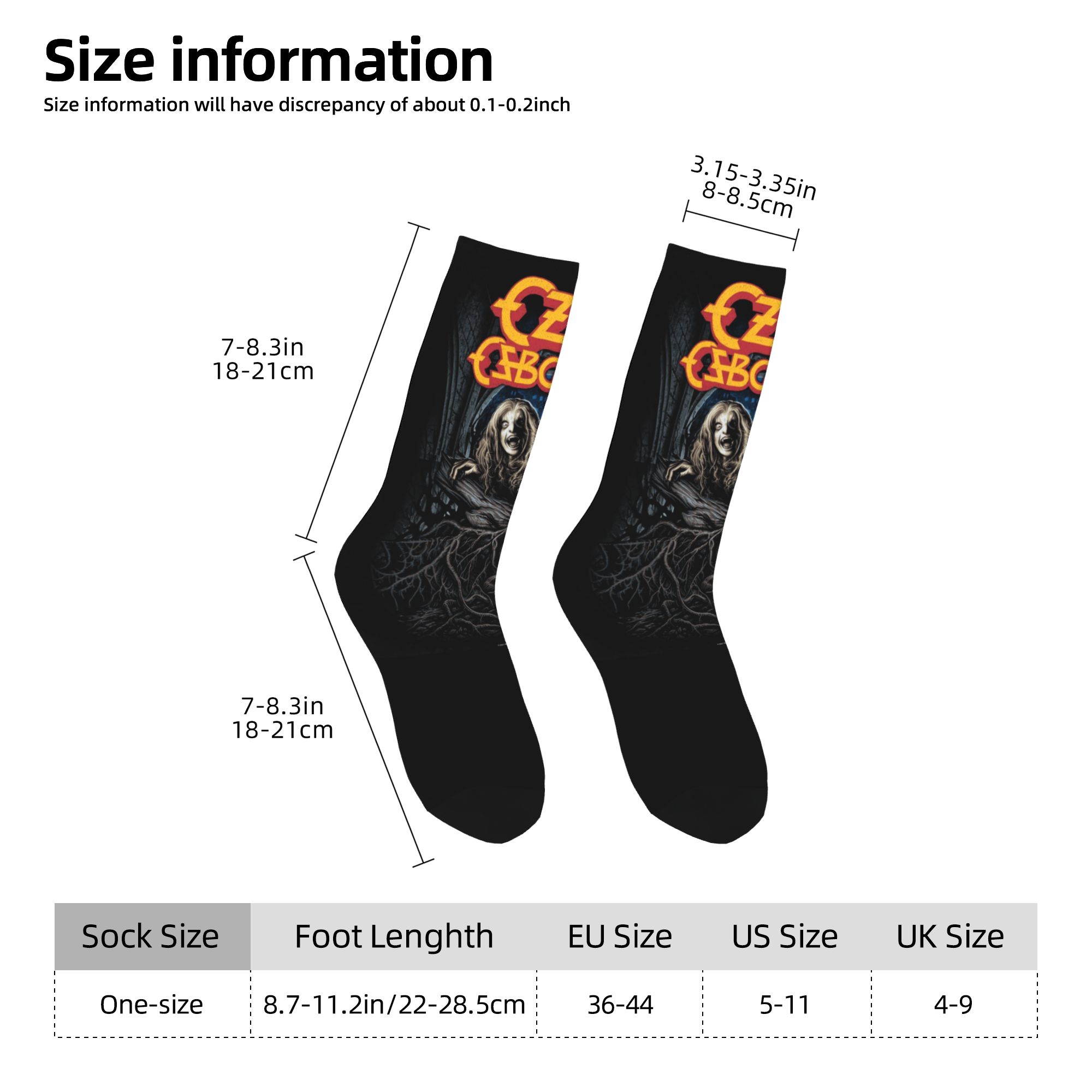 Custom Ozzy Osbourne Prince Of - مراجعة Dress Sock Men وسعره