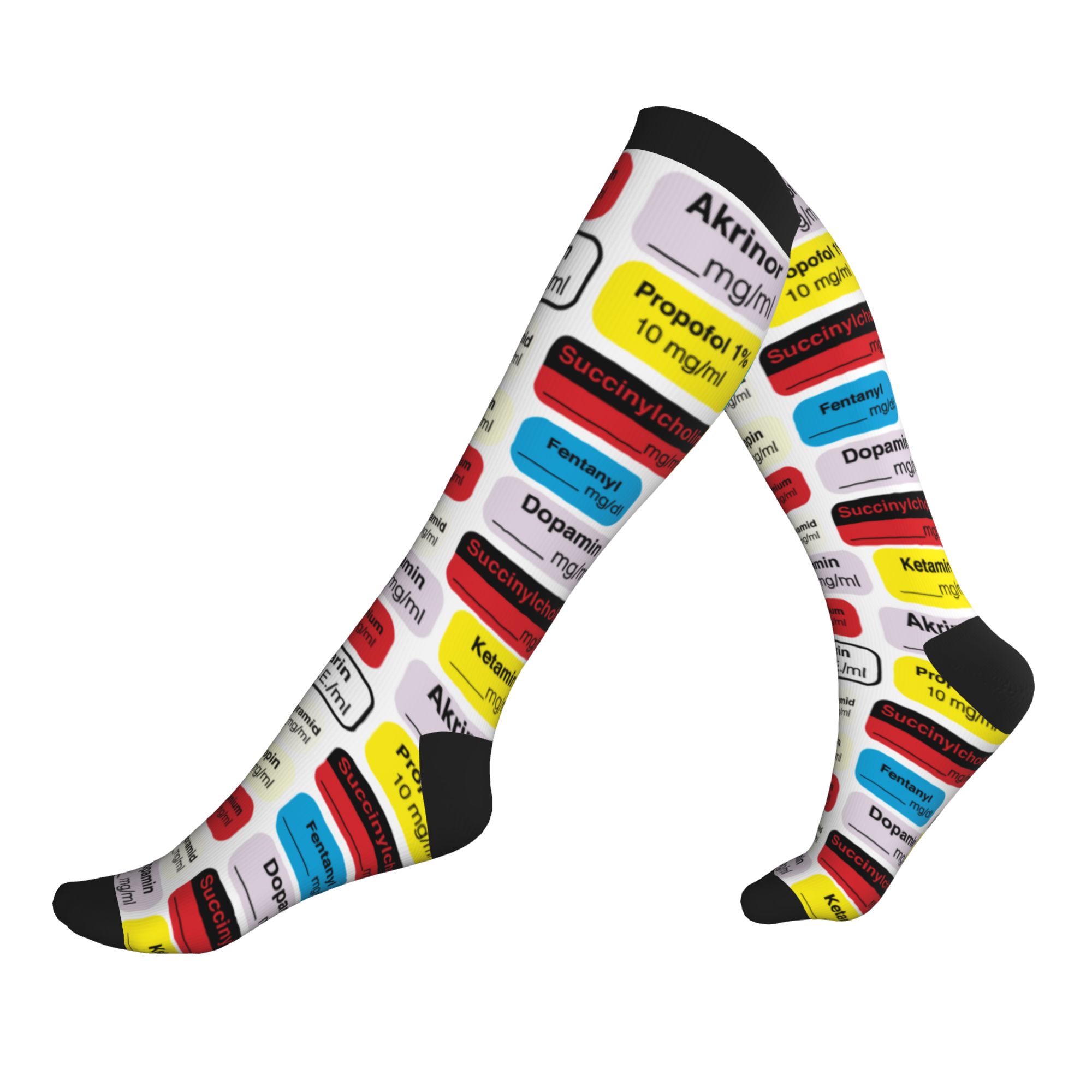 Anesthesia Medication Labels M - مراجعة Compression Sock Medical وسعره