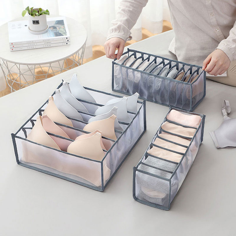 6/7/11grids Foldable Underwear - مراجعة Sock Organizer Tray وسعره
