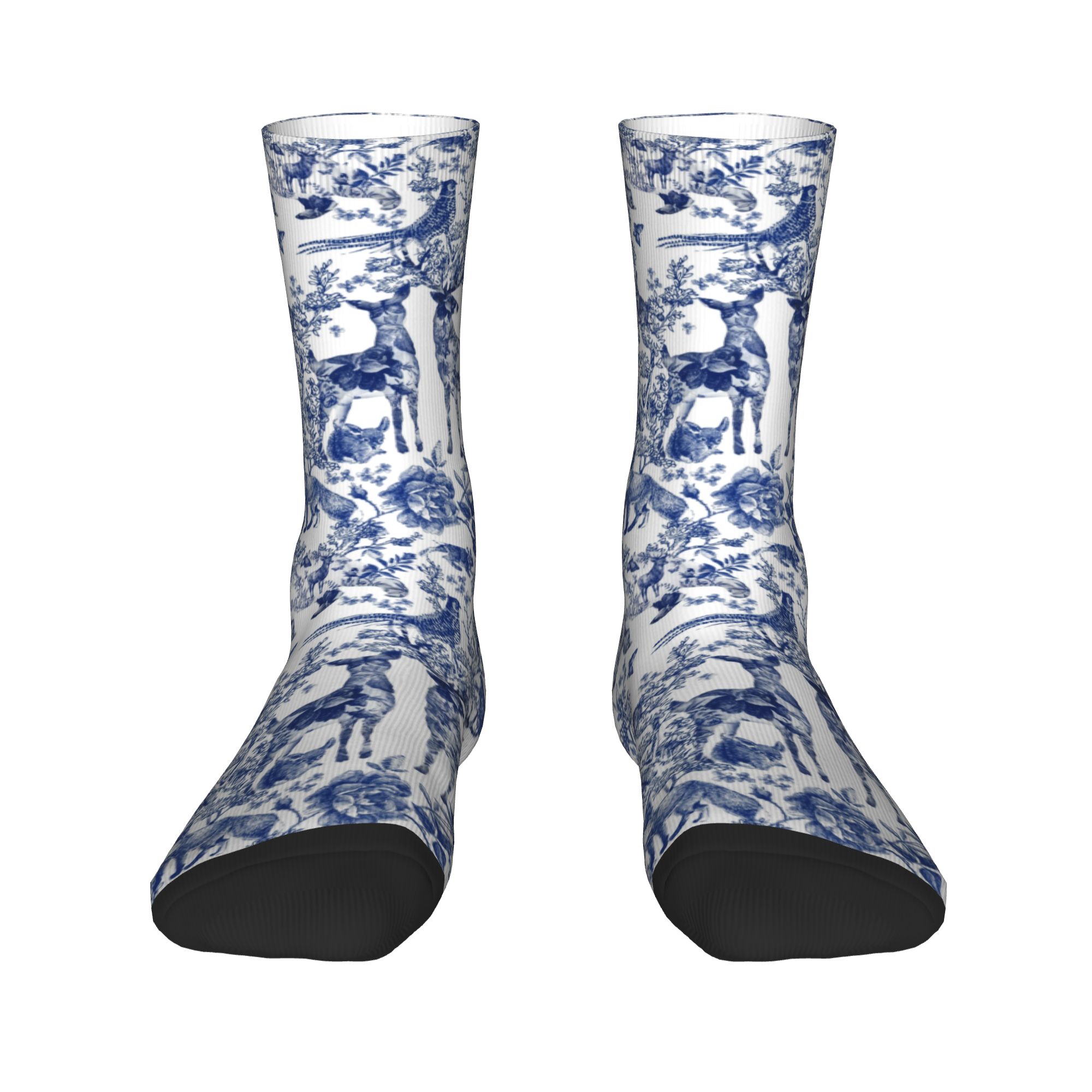Custom Vintage French Toile De - مراجعة Dress Sock Men وسعره