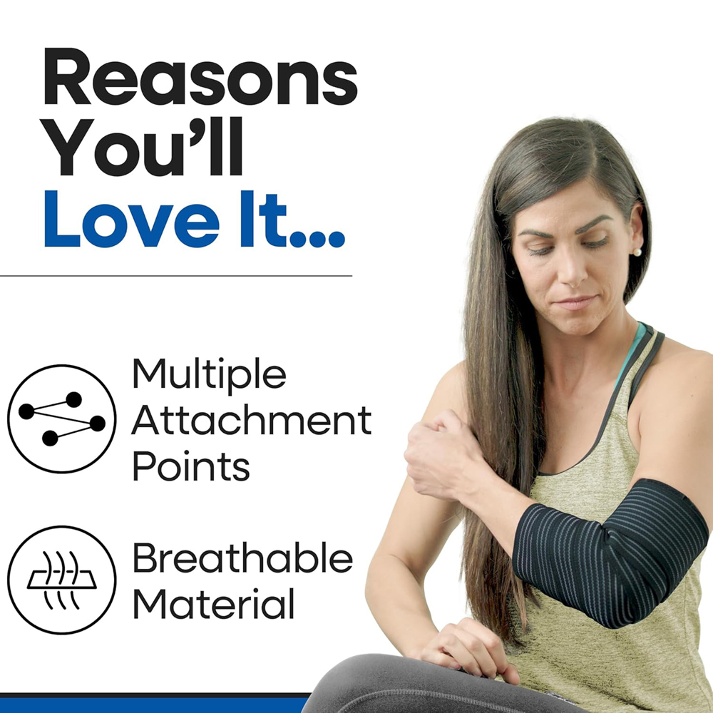 1PCS 40-300cm Compression Band - مراجعة Compression Sleeve Calf وسعره