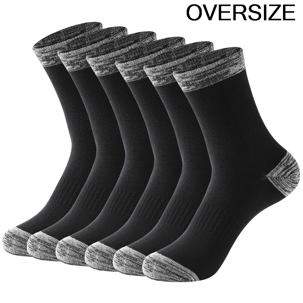 1/5 Pairs Men's Socks Pack Ove - مراجعة Cotton Crew Sock Pack وسعره