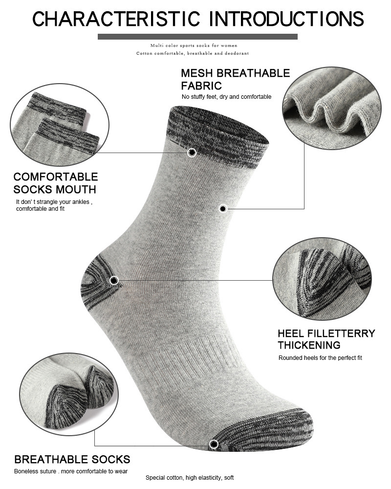 1/5 Pairs Men's Socks Pack Ove - مراجعة Cotton Crew Sock Pack وسعره