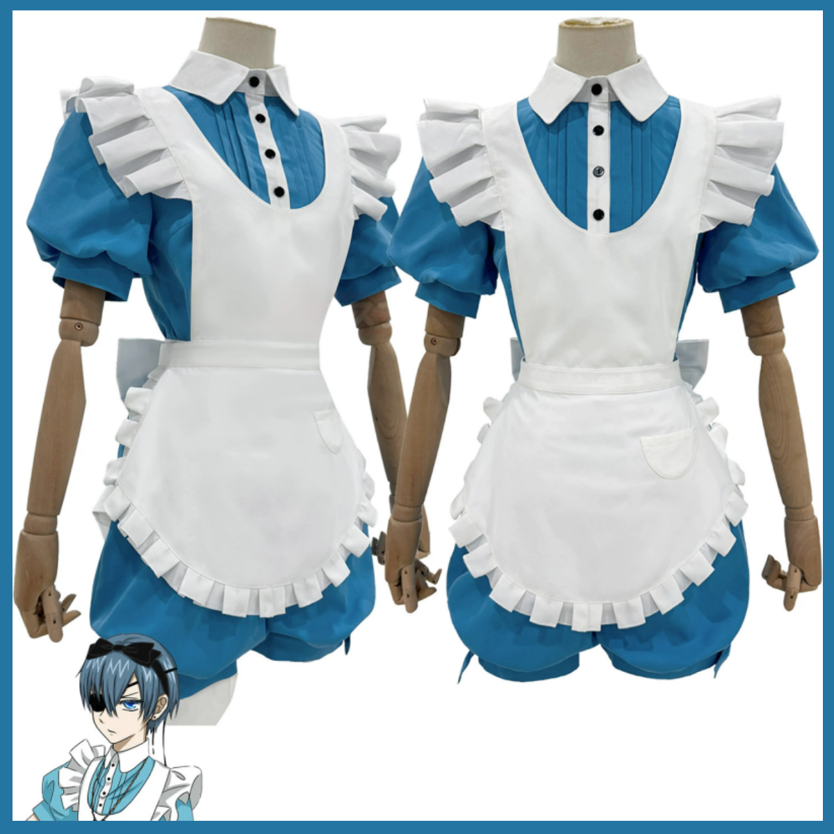 Anime Ciel Phantomhive Smile C - مراجعة Dress Sock Men وسعره