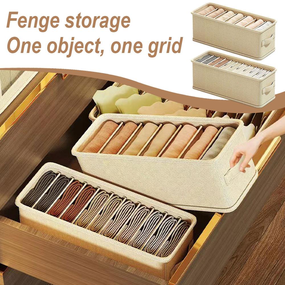 6/7 Grids Drawer Organizer Bra - مراجعة Sock Organizer Tray وسعره