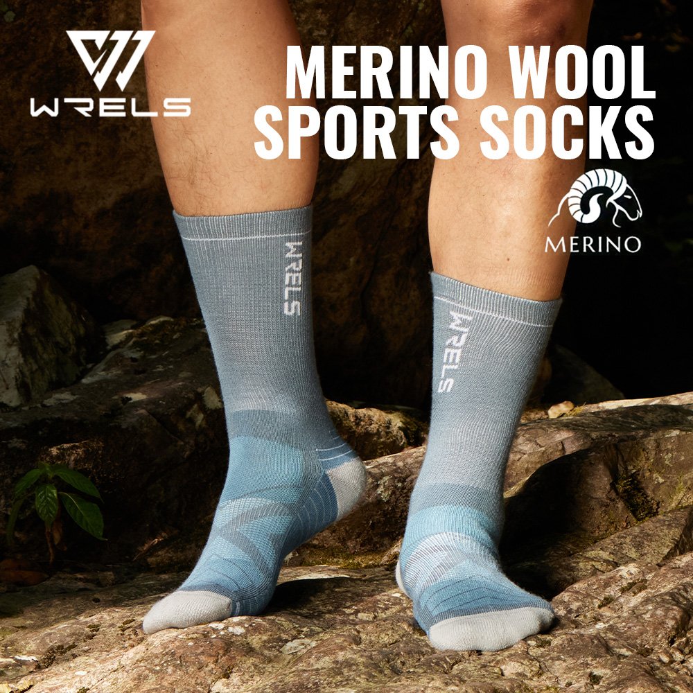 WRELS 1/2/3 Merino Wool Socks  - مراجعة Wool Hiking Sock وسعره