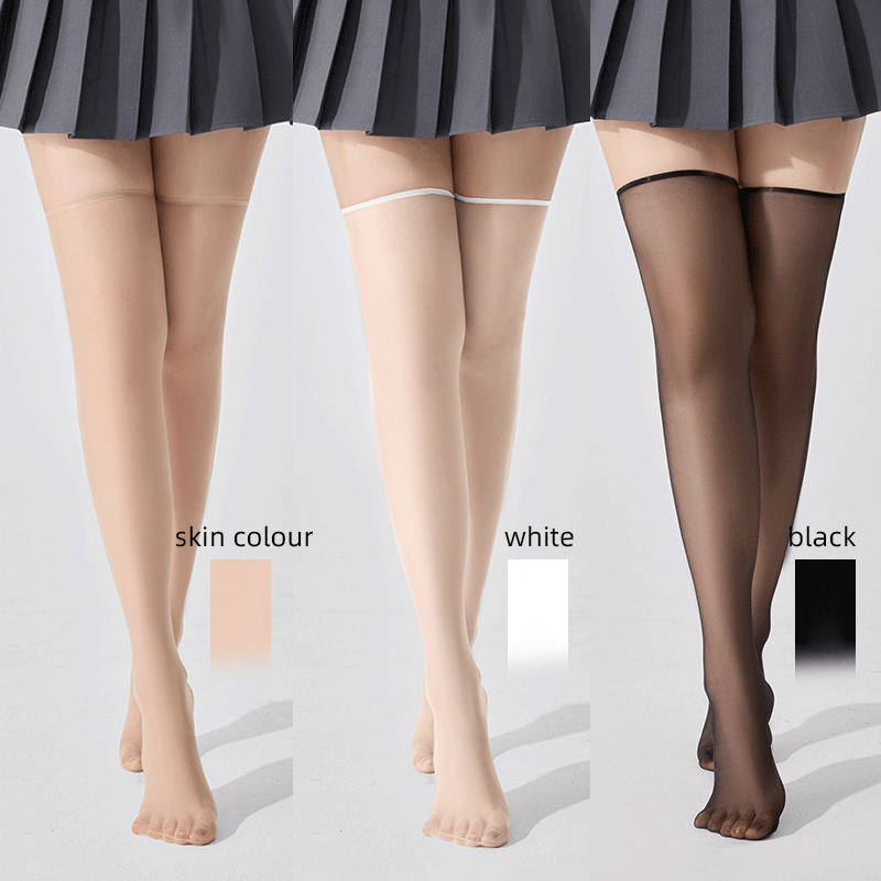 Kave 3 Pairs Nylon Sheer Thigh - مراجعة Thigh High Sock Stay Up وسعره