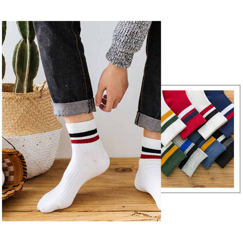 3 Pairs/Pack Cotton Mens Socks - مراجعة Cotton Crew Sock Pack وسعره