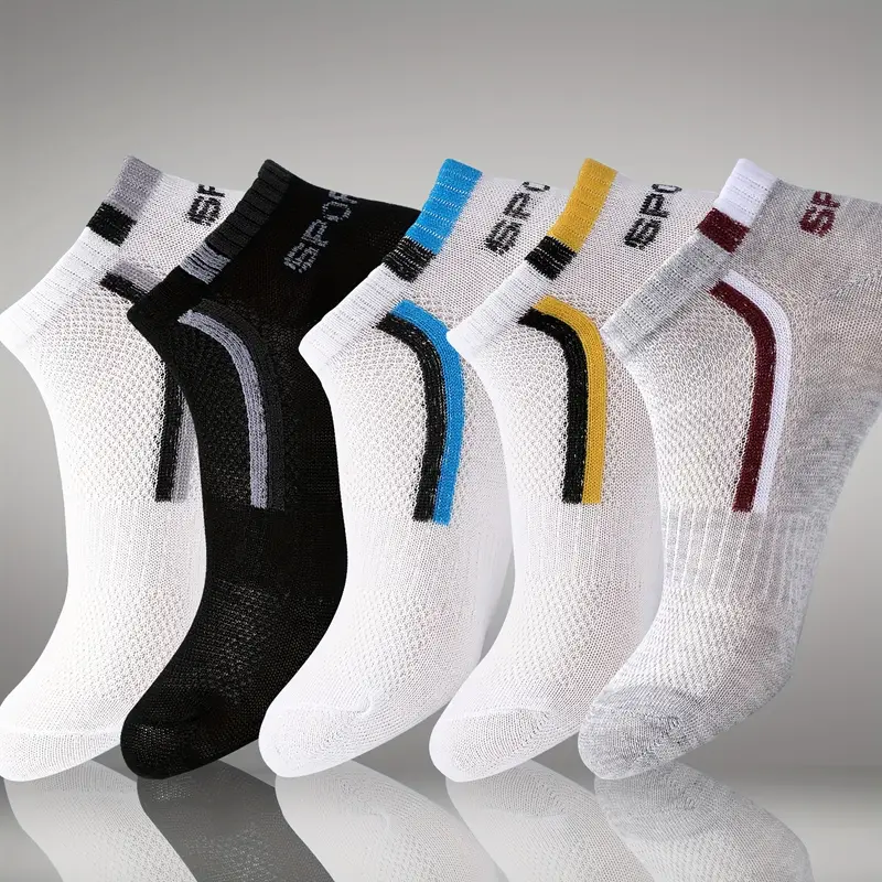 5/10/20/30Pairs Men's Color-bl - مراجعة Ankle Sock Low Cut وسعره