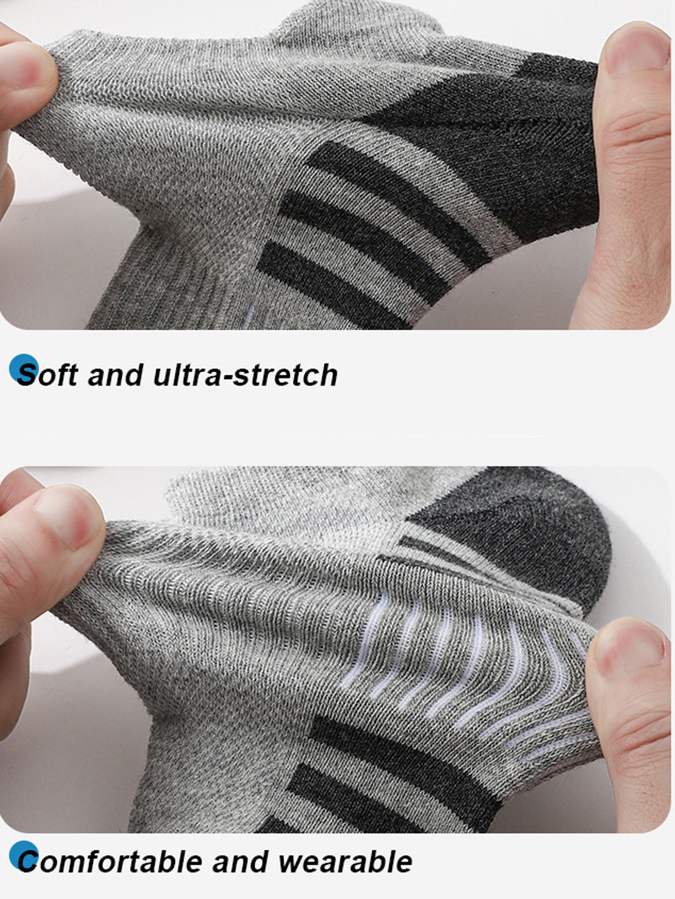6/12 Pairs Low Cut Ankle Socks - مراجعة Athletic Sock Cushion وسعره