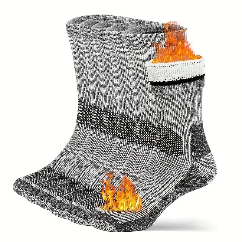 Merino Hiking Socks, Warm Crew - مراجعة Wool Hiking Sock وسعره
