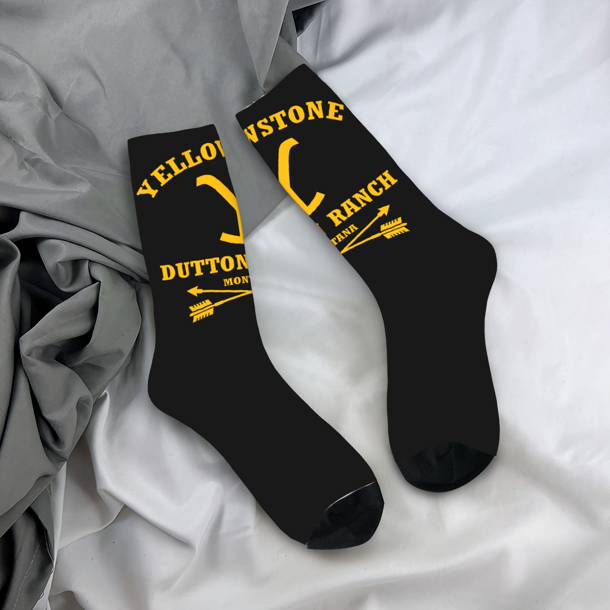 Custom Yellowstone Dutton Ranc - مراجعة Dress Sock Men وسعره