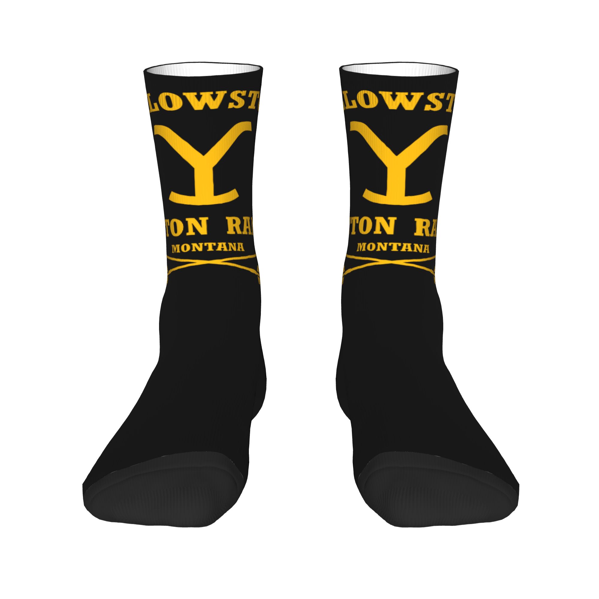 Custom Yellowstone Dutton Ranc - مراجعة Dress Sock Men وسعره