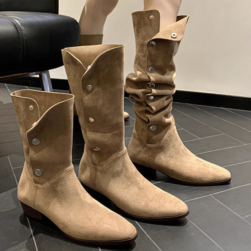 Women's shoes 2025 autumn and  - مراجعة Knee High Sock Women وسعره