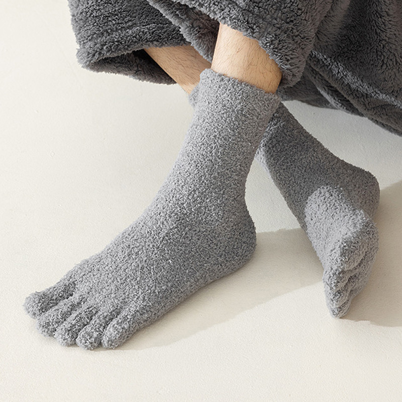1/5 Pairs Mans Thermal Toe Soc - مراجعة Thermal Sock Winter وسعره