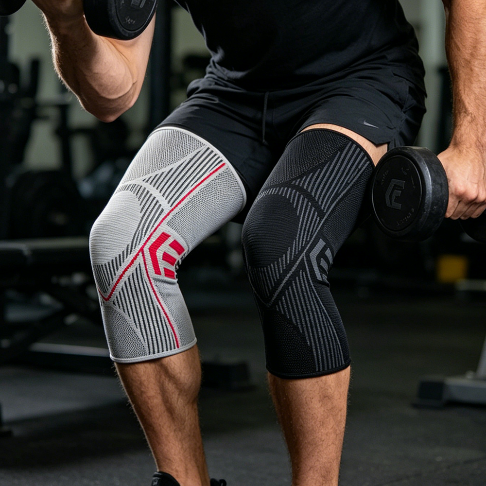 Anti Slip Silicone Knee Brace, - مراجعة Compression Sleeve Calf وسعره
